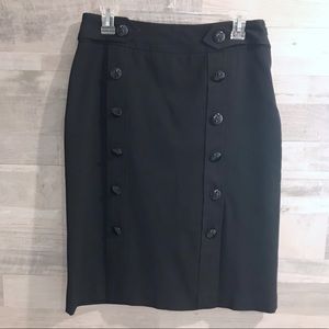 Charter Club Black Staple Skirt Sz 4